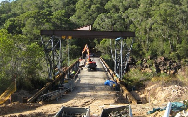 Koombooloomba Bridge Deck