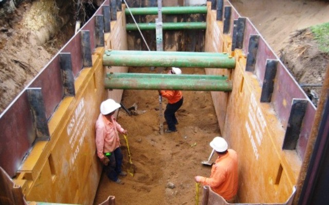 ANZAC Park Pipeline Installation
