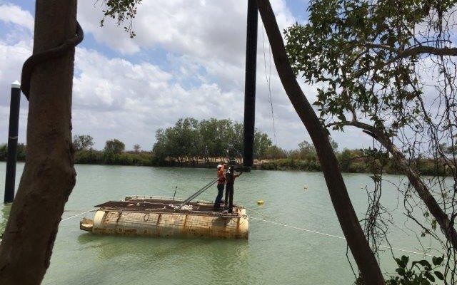 Burketown Jetty - Fender Piles Replacement